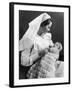 Nurse Holding Baby-null-Framed Photographic Print