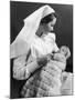 Nurse Holding Baby-null-Mounted Photographic Print