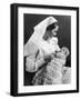 Nurse Holding Baby-null-Framed Photographic Print