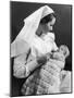 Nurse Holding Baby-null-Mounted Photographic Print