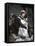 Nurse Holding Sick Child in the Children's Hospital, London, 1880s-null-Framed Stretched Canvas