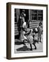 Nurse-Midwife Maude Callen Chatting with 8 and 9 Year Old Sisters Carrie and Mary Jane Covington-W^ Eugene Smith-Framed Photographic Print