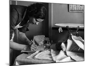 Nurse, New Baby 1930S-null-Mounted Photographic Print