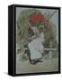 Nurse with a Child-Konstantin Andreyevich Somov-Framed Stretched Canvas