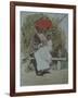 Nurse with a Child-Konstantin Andreyevich Somov-Framed Giclee Print