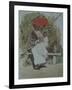 Nurse with a Child-Konstantin Andreyevich Somov-Framed Giclee Print