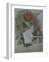 Nurse with a Child-Konstantin Andreyevich Somov-Framed Giclee Print