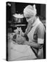 Nurse with Premature Baby-Hansel Mieth-Stretched Canvas