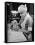 Nurse with Premature Baby-Hansel Mieth-Framed Stretched Canvas
