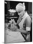 Nurse with Premature Baby-Hansel Mieth-Mounted Premium Photographic Print