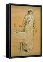 Nurse-null-Framed Stretched Canvas