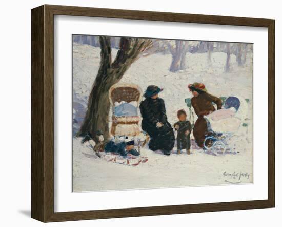 Nursemaids, High Bridge Park-George Luks-Framed Giclee Print