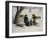 Nursemaids, High Bridge Park-George Luks-Framed Giclee Print