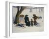 Nursemaids, High Bridge Park-George Luks-Framed Giclee Print