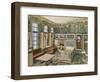 Nursery Designed by Will Bradley in His House in Concord, Massachusetts-null-Framed Giclee Print