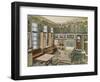 Nursery Designed by Will Bradley in His House in Concord, Massachusetts-null-Framed Giclee Print