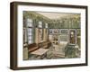 Nursery Designed by Will Bradley in His House in Concord, Massachusetts-null-Framed Giclee Print