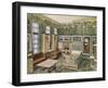 Nursery Designed by Will Bradley in His House in Concord, Massachusetts-null-Framed Giclee Print