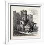 Nursery for Chickens and Children in the Ruins of Luksor. Egypt, 1879-null-Framed Giclee Print