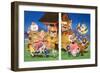 Nursery Rhyme Characters-null-Framed Giclee Print