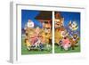 Nursery Rhyme Characters-null-Framed Giclee Print