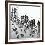 Nursery Rhyme Illustration: London Bridge is Falling Down-null-Framed Giclee Print