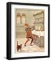 Nursery, Rhyme, the Queen of Hearts, Caldecott, 3 of 8-Randolph Caldecott-Framed Art Print