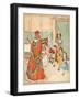 Nursery, Rhyme, the Queen of Hearts, Caldecott, 5 of 8-Randolph Caldecott-Framed Art Print