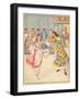 Nursery, Rhyme, the Queen of Hearts, Caldecott, 6 of 8-Randolph Caldecott-Framed Art Print