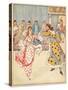 Nursery, Rhyme, the Queen of Hearts, Caldecott, 6 of 8-Randolph Caldecott-Stretched Canvas