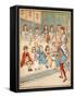 Nursery, Rhyme, the Queen of Hearts, Caldecott, 7 of 8-Randolph Caldecott-Framed Stretched Canvas