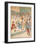 Nursery, Rhyme, the Queen of Hearts, Caldecott, 7 of 8-Randolph Caldecott-Framed Art Print