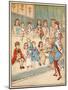 Nursery, Rhyme, the Queen of Hearts, Caldecott, 7 of 8-Randolph Caldecott-Mounted Art Print