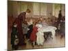 Nursery School, 1898-Jules Jean Geoffroy-Mounted Giclee Print