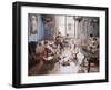 Nursery-Fritz von Uhde-Framed Giclee Print