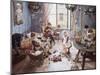 Nursery-Fritz von Uhde-Mounted Giclee Print