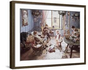 Nursery-Fritz von Uhde-Framed Giclee Print