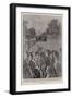 Nurses at Windsor Castle, the March Past-Sydney Prior Hall-Framed Giclee Print