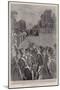 Nurses at Windsor Castle, the March Past-Sydney Prior Hall-Mounted Giclee Print