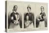 Nurses Decorated by the Queen with New Order of the Royal Red Cross-null-Stretched Canvas