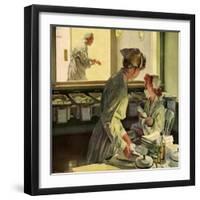 Nurses in Hospital, 1944-null-Framed Giclee Print