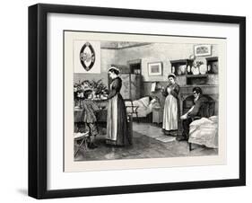 Nurses, the Zulu War, 1879-null-Framed Giclee Print