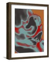 Nursing Child-Diana Ong-Framed Giclee Print