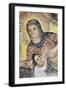 Nursing Madonna, Fresco, Church of Narga Selassie-null-Framed Giclee Print