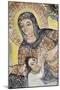 Nursing Madonna, Fresco, Church of Narga Selassie-null-Mounted Giclee Print
