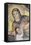 Nursing Madonna, Fresco, Church of Narga Selassie-null-Framed Stretched Canvas