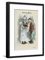 Nursing Major-F. Frusius M.d.-Framed Art Print