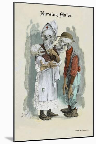 Nursing Major-F. Frusius M.d.-Mounted Art Print