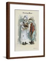 Nursing Major-F. Frusius M.d.-Framed Art Print