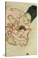 Nursing Mother (Stephanie Gruenwald) 1917-Egon Schiele-Stretched Canvas